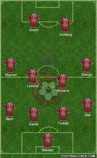 OGC Nice Côte d'Azur Formation 2021