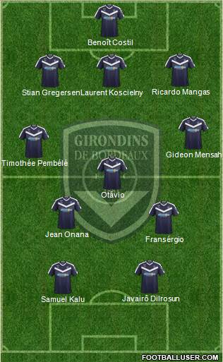 FC Girondins de Bordeaux Formation 2021