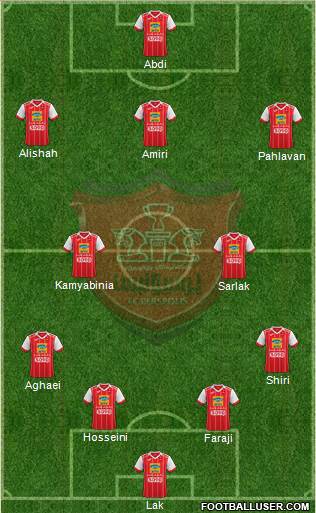 Persepolis Tehran Formation 2021
