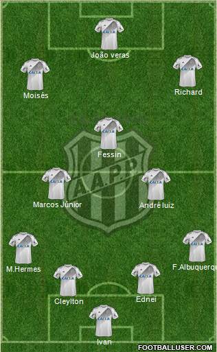 AA Ponte Preta Formation 2021