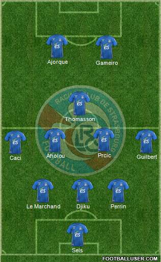 Racing Club de Strasbourg-Football Formation 2021