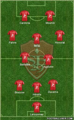 Stade Brestois 29 Formation 2021