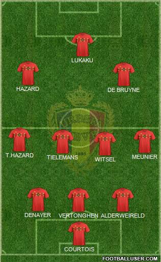 Belgium Formation 2021