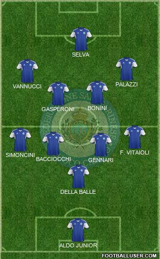 San Marino football formation