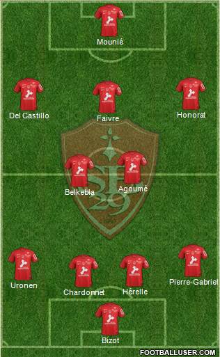Stade Brestois 29 Formation 2021
