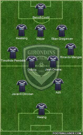 FC Girondins de Bordeaux Formation 2021