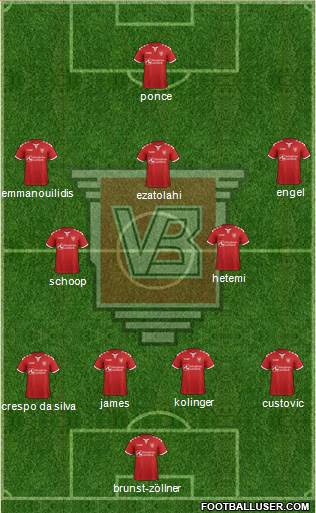 Vejle Boldklub Formation 2021