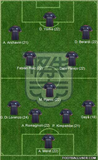 Kitchee Sports Club Formation 2021