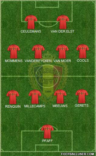 Belgium Formation 2021