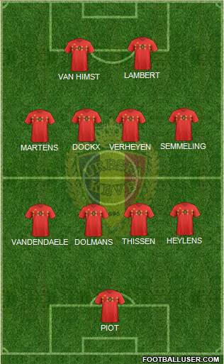 Belgium Formation 2021