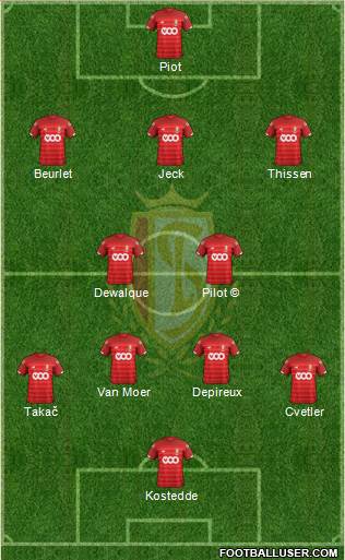 R Standard de Liège football formation