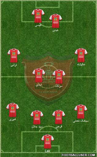 Persepolis Tehran Formation 2021