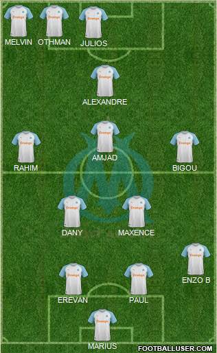 Olympique de Marseille Formation 2021