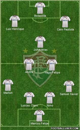 Fluminense FC football formation