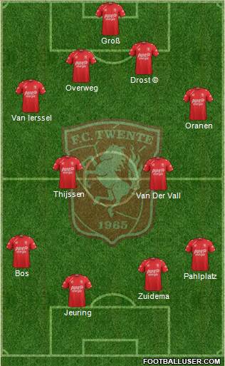 FC Twente football formation