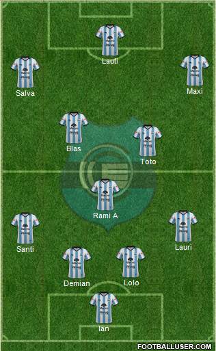 Gimnasia y Esgrima de Jujuy Formation 2021