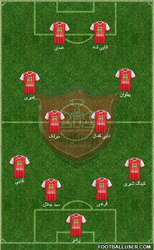 Persepolis Tehran Formation 2021