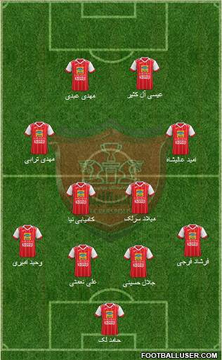 Persepolis Tehran Formation 2021