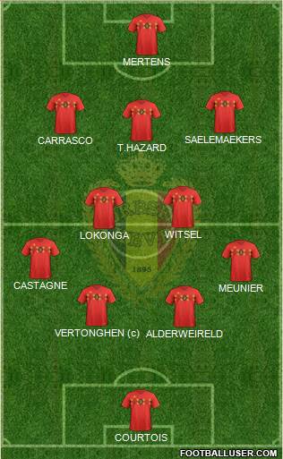 Belgium Formation 2021