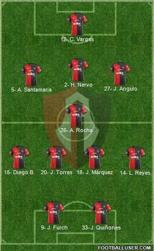 Club Deportivo Atlas Formation 2021