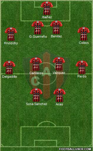 Patronato de Paraná football formation