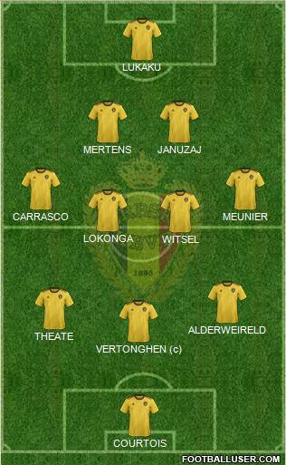 Belgium Formation 2021
