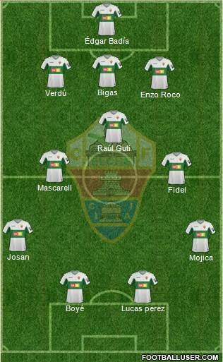 Elche C.F., S.A.D. Formation 2021