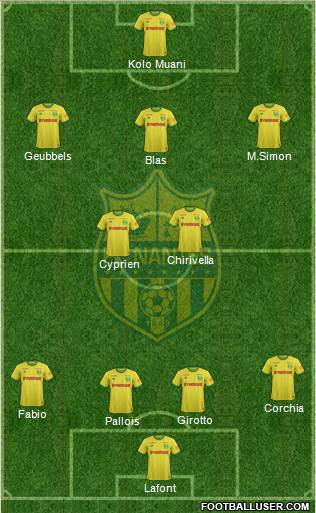 FC Nantes Formation 2021