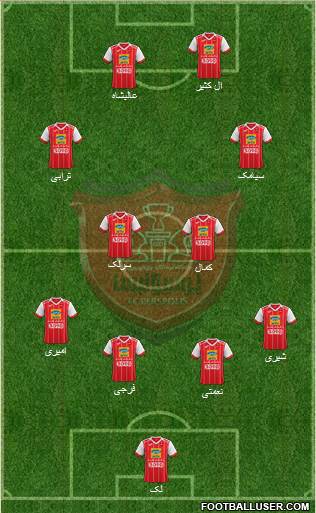 Persepolis Tehran Formation 2021