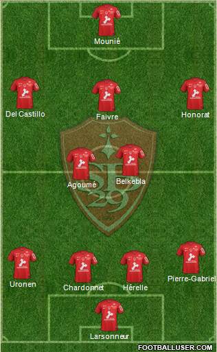 Stade Brestois 29 Formation 2021
