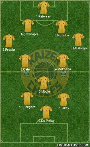 Kaizer Chiefs Formation 2021