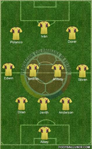 Colombia Formation 2021
