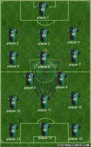 FC Wacker Innsbruck Formation 2021