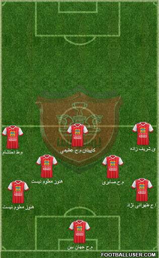 Persepolis Tehran Formation 2021