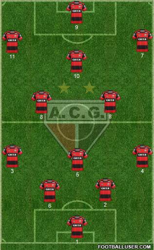 Atlético C Goianiense football formation