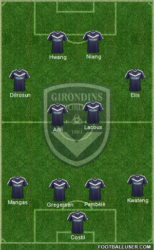 FC Girondins de Bordeaux Formation 2022