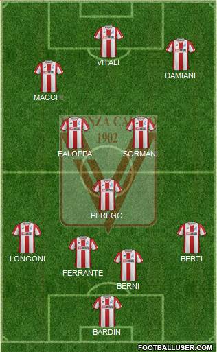 Vicenza football formation