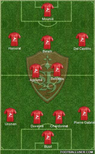 Stade Brestois 29 Formation 2022