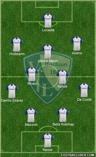 VfL Bochum football formation