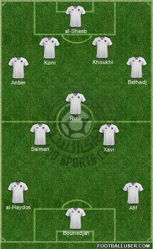Al-Sadd Sports Club Formation 2022