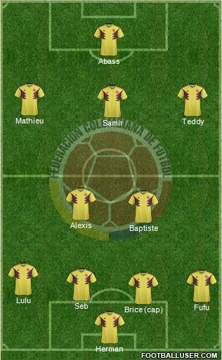 Colombia Formation 2022