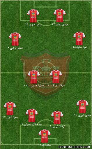 Persepolis Tehran Formation 2022