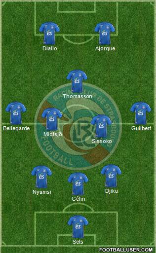 Racing Club de Strasbourg-Football Formation 2022
