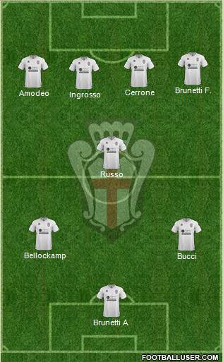 Pro Vercelli Formation 2022