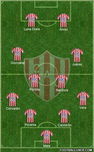 Unión de Santa Fe Formation 2022