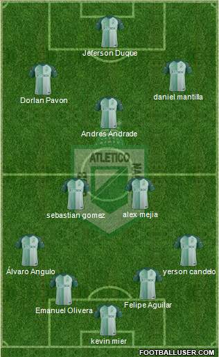 CDC Atlético Nacional Formation 2022
