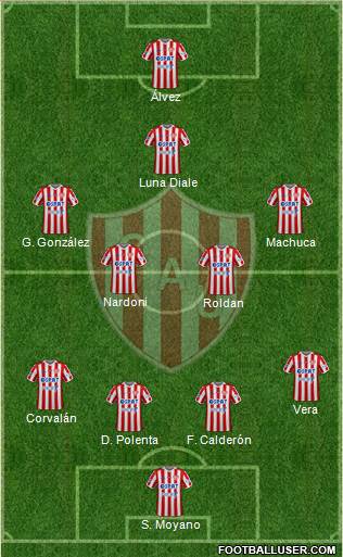 Unión de Santa Fe Formation 2022