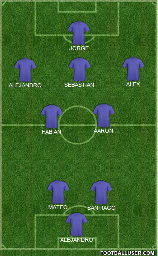 Everton football formation