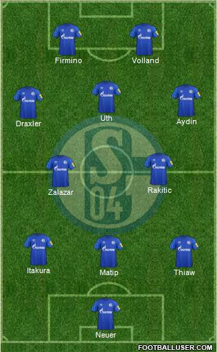 FC Schalke 04 football formation