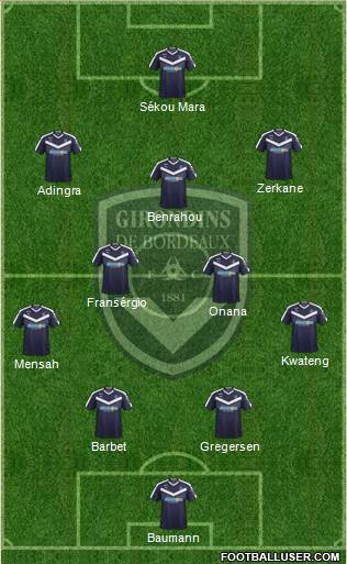 FC Girondins de Bordeaux Formation 2022